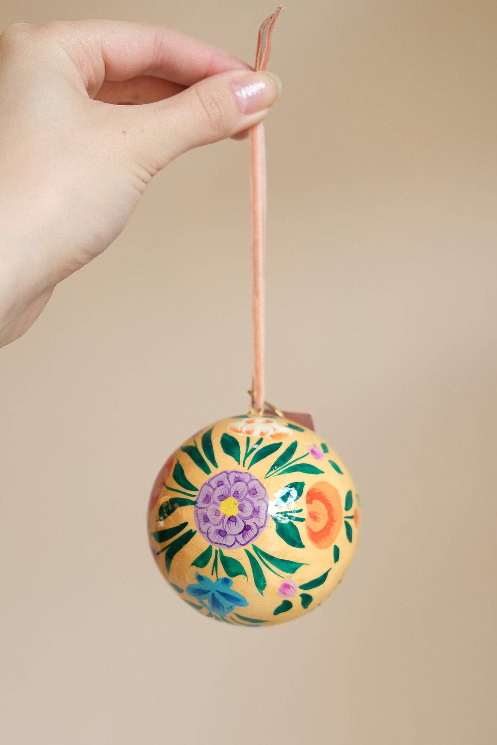 Peach Garden Bauble - Dear John