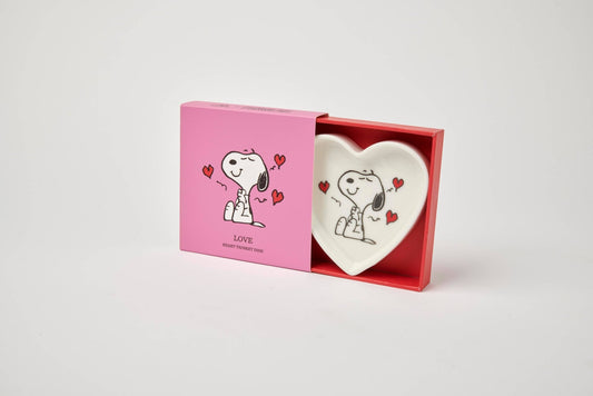 Peanuts Heart Shaped Trinket Dish - Love - Dear John