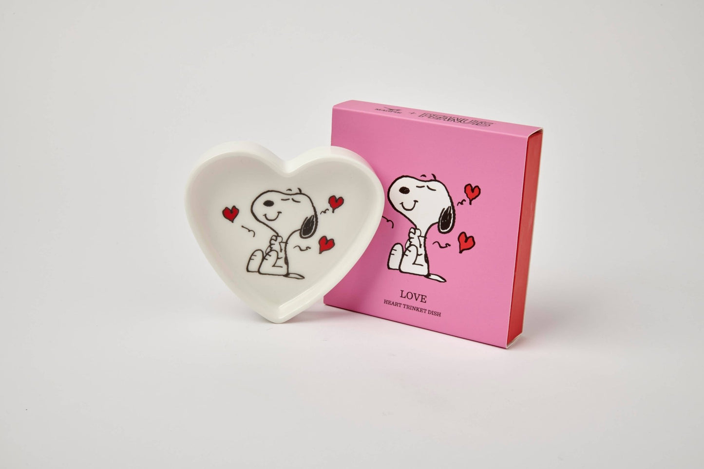 Peanuts Heart Shaped Trinket Dish - Love - Dear John
