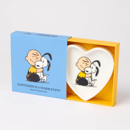 Peanuts Heart Trinket Dish Puppy - Dear John
