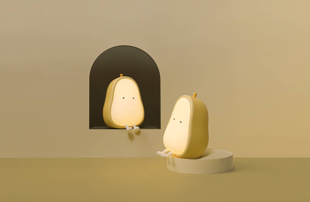 Pear Night Lamp MUID - Dear John