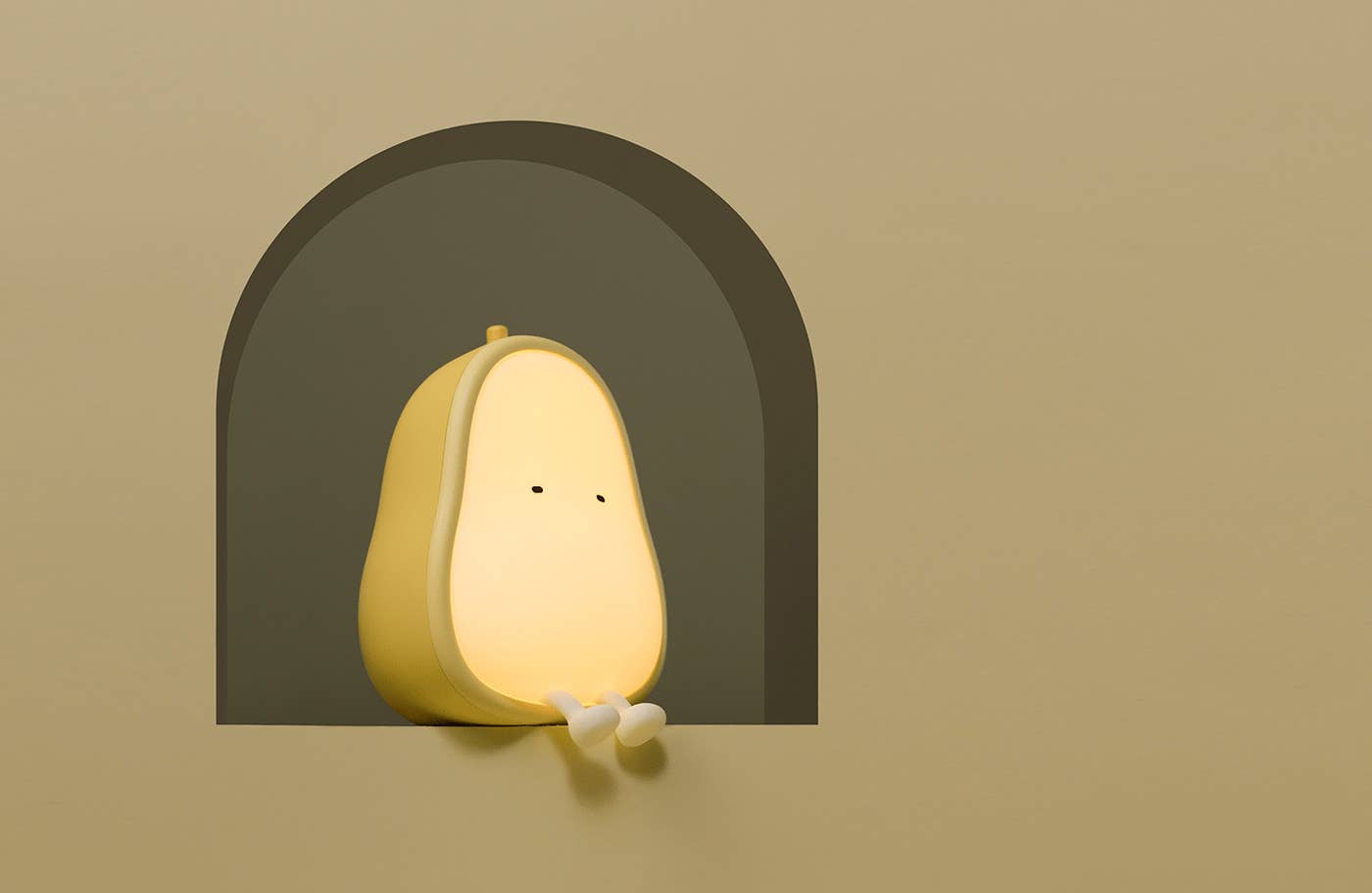 Pear Night Lamp MUID - Dear John