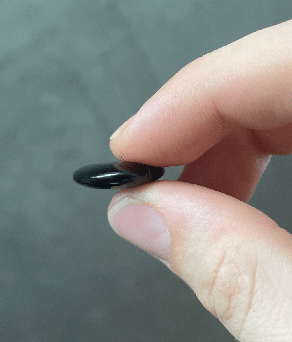 Pebble House - Obsidian 20mm Heart (Crystals & Stones) - Dear John