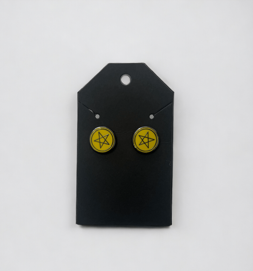 Pentacle Stud Earrings - Dear John