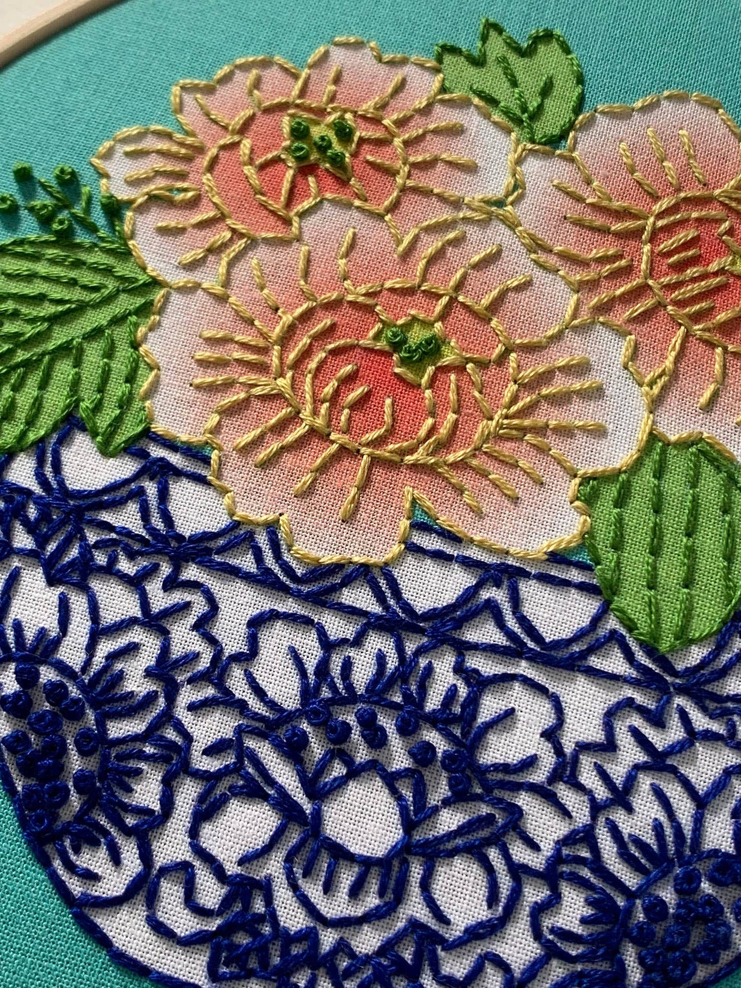 Peony Embroidery Kit - Dear John