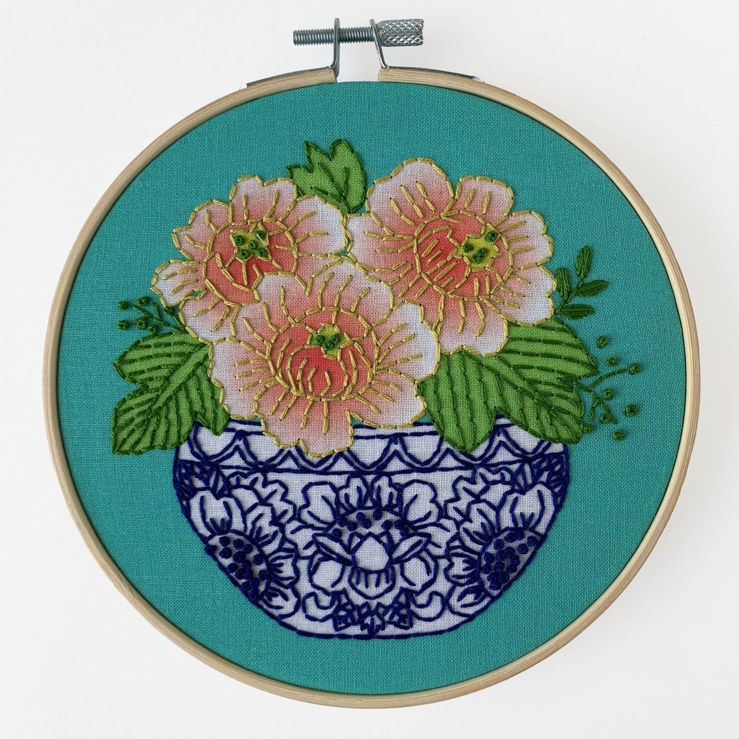 Peony Embroidery Kit - Dear John
