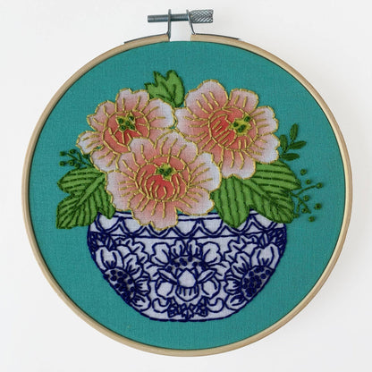 Peony Embroidery Kit - Dear John