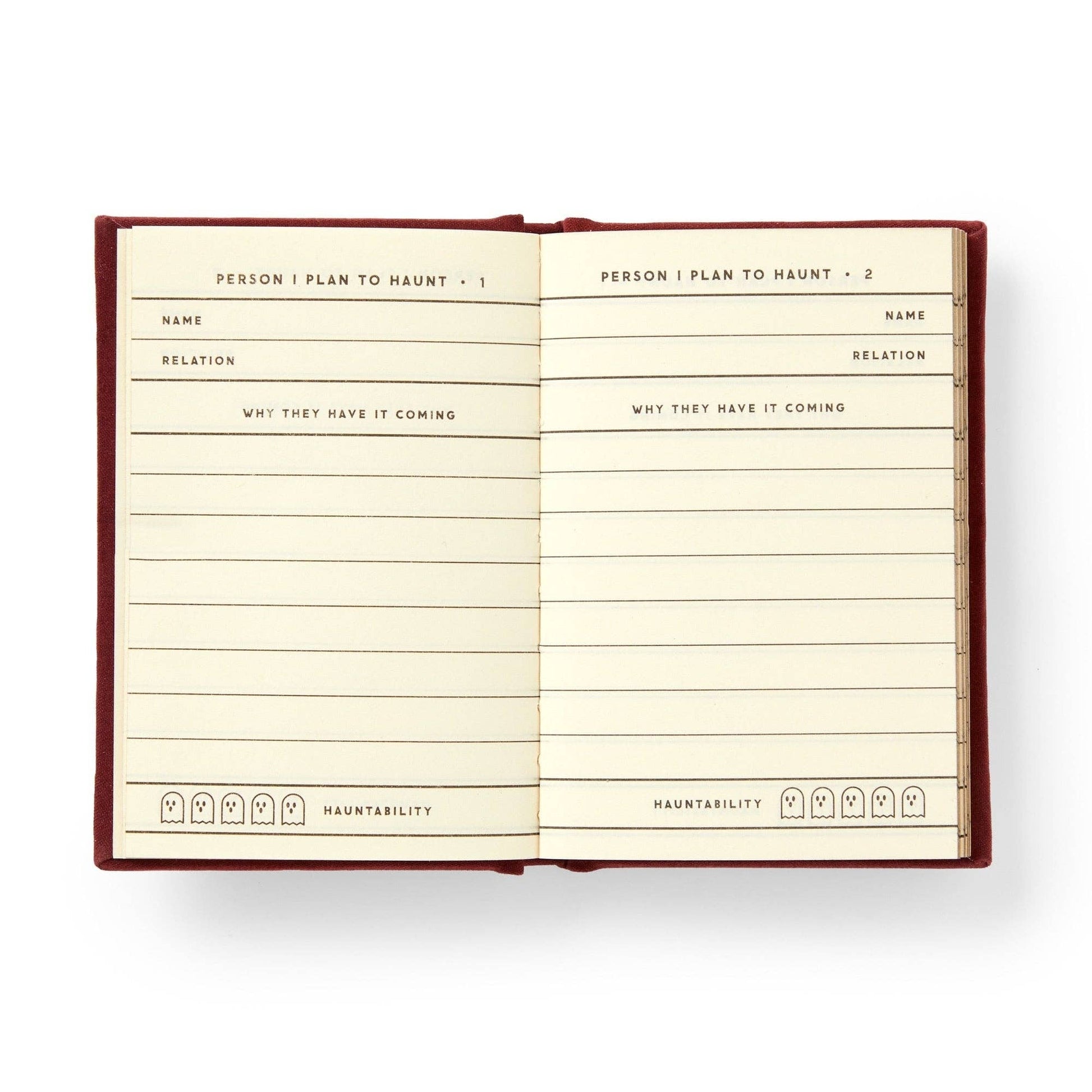 People I Plan To Haunt Tiny Diary - Dear John