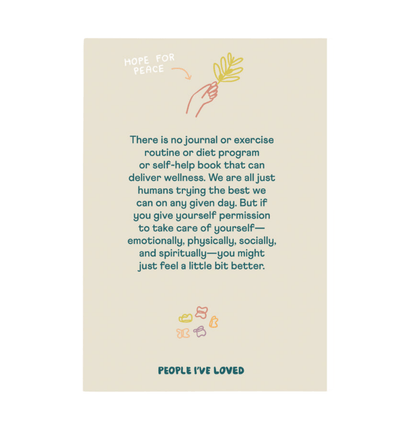 People I've Loved - A Wellness Journal - Dear John