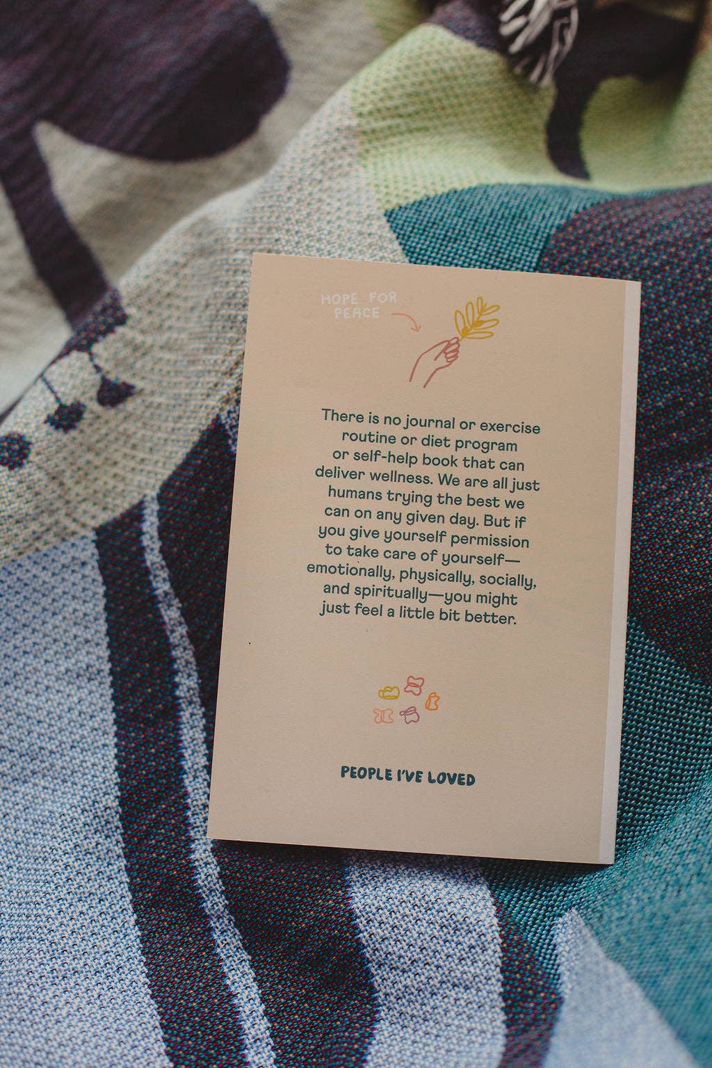 People I've Loved - A Wellness Journal - Dear John
