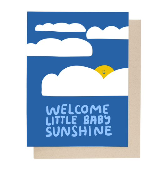 People I've Loved - Welcome Baby Sunshine Card - Dear John