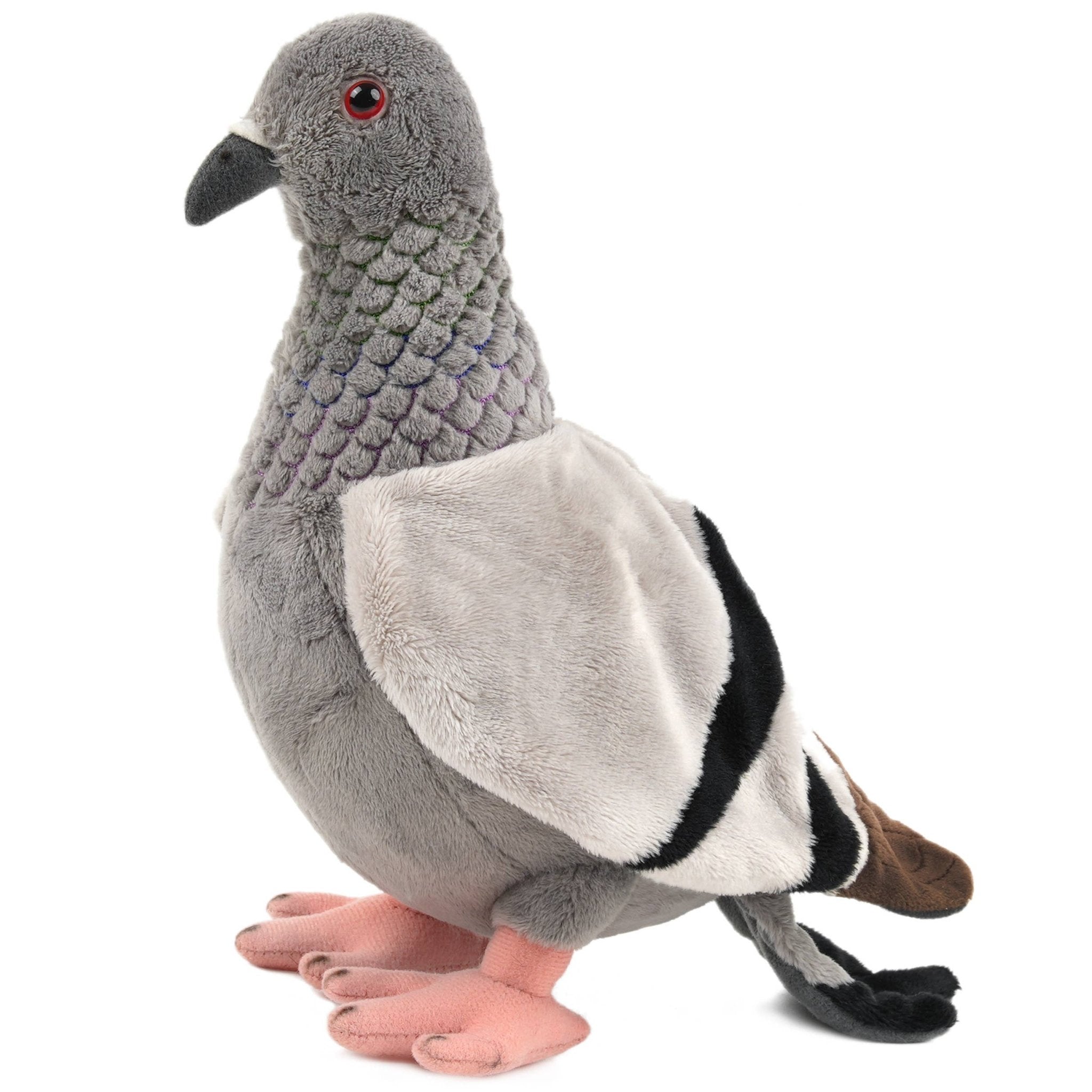 Pepper The Pigeon | 8.5 Inch Stuffed Animal Plush Bird - Dear John