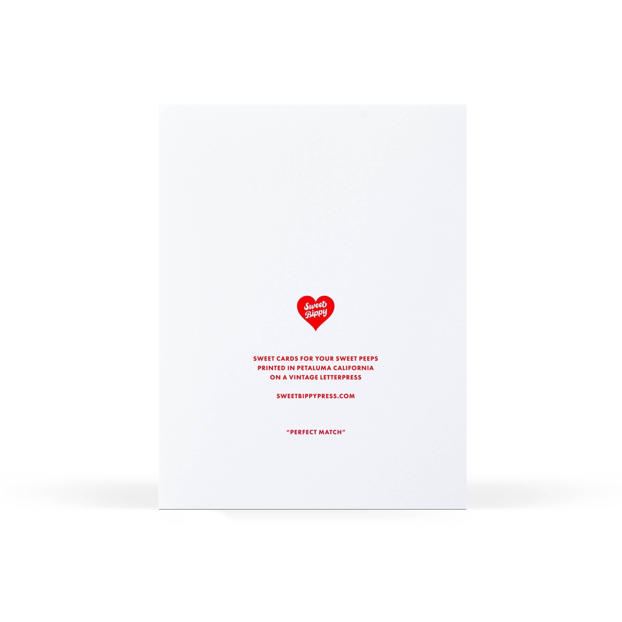 Perfect Match Greeting Card - Dear John
