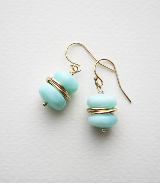 Peruvian Opal Earrings | Gift for Her - Dear John