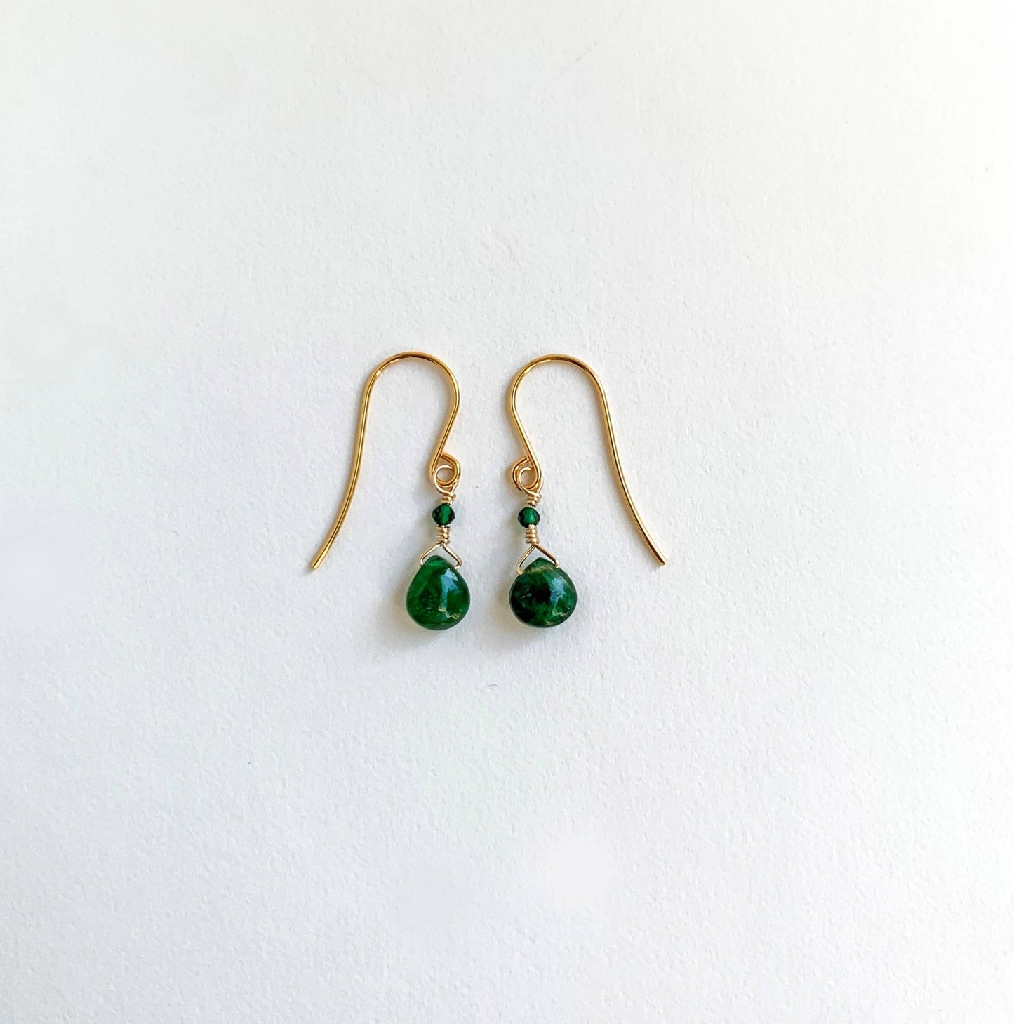 Petite Emerald Earrings - Dear John