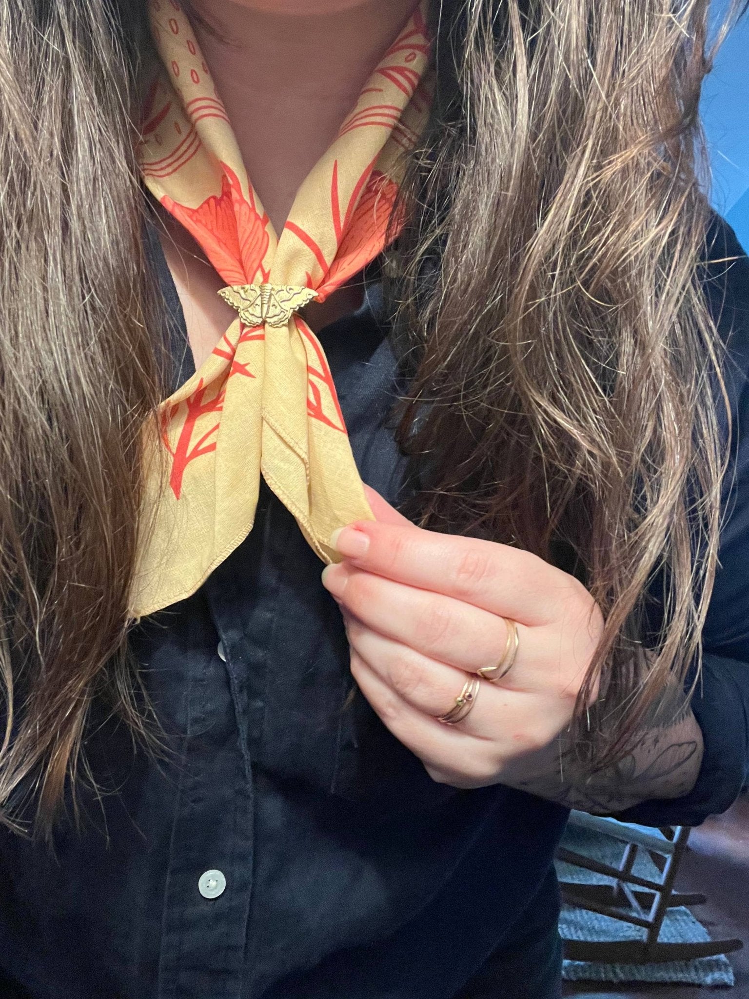 Pink Cosmos Bandana - Dear John