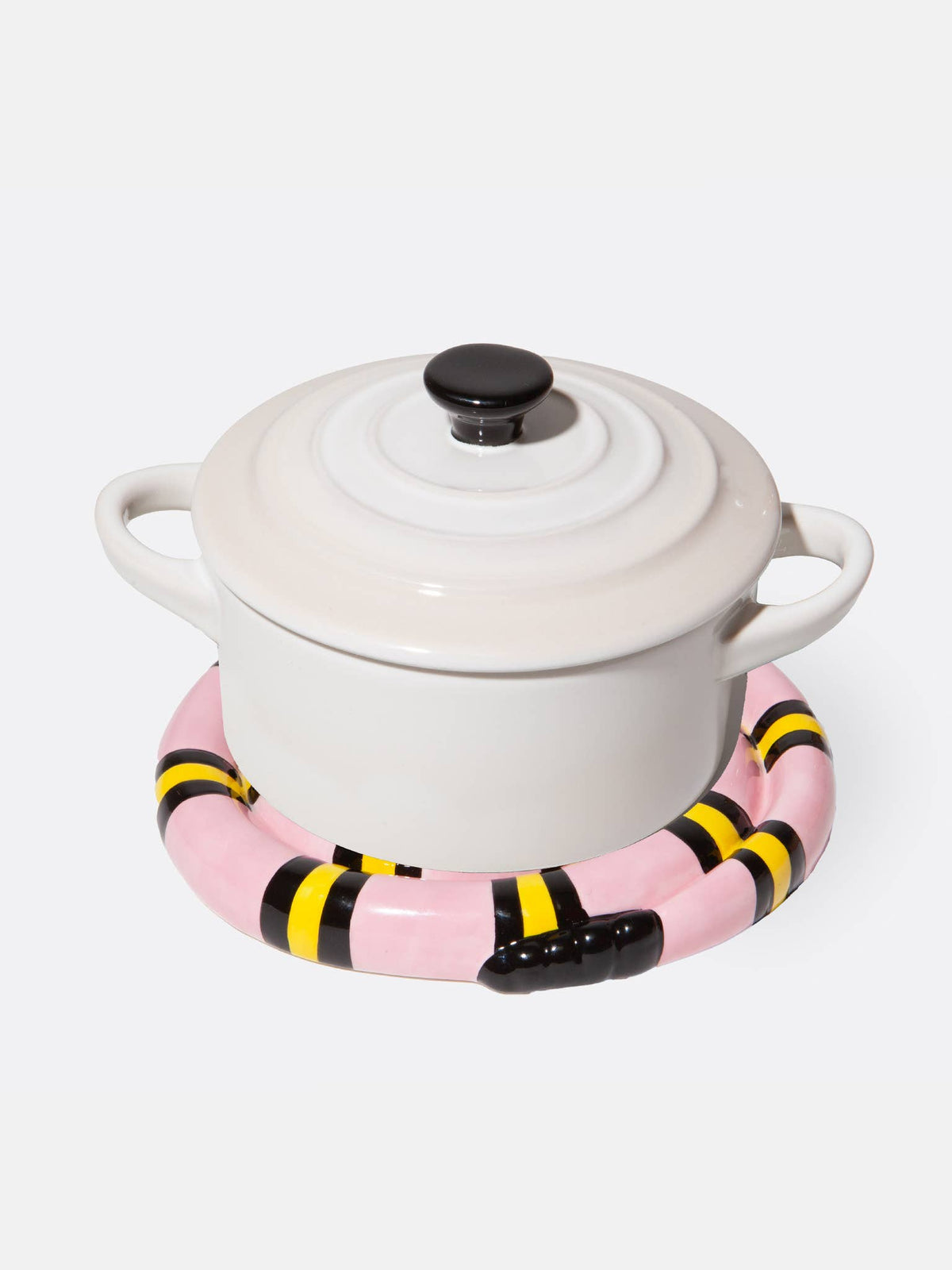 Pink Snake Trivet - Dear John