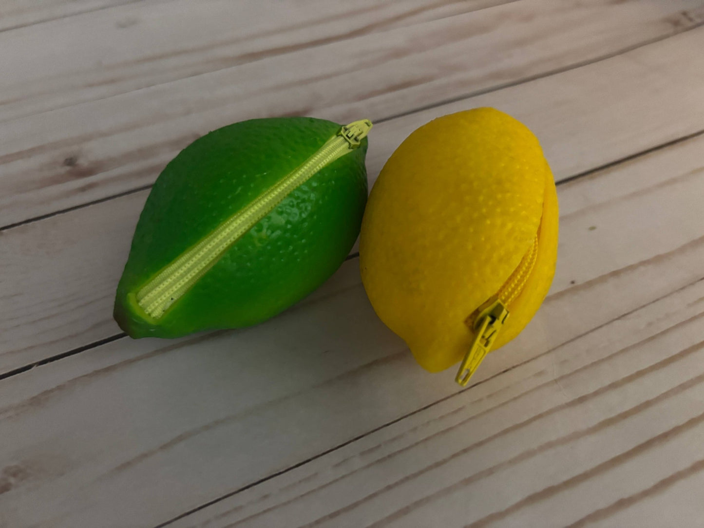 Plastic Coin Purse — Lemon/Lime - Dear John