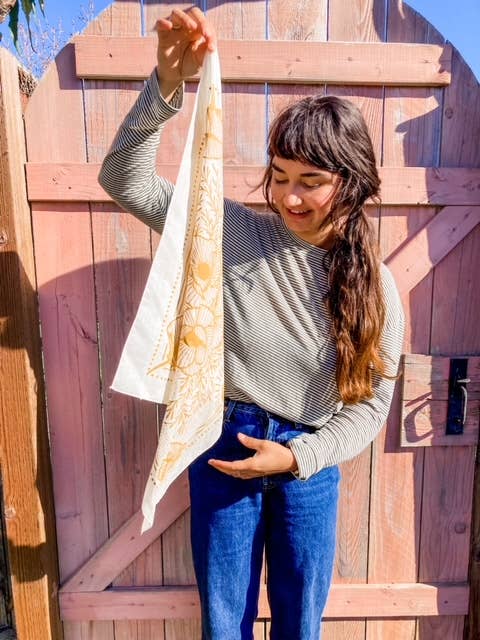 Poppy Sunrise Bandana - Dear John