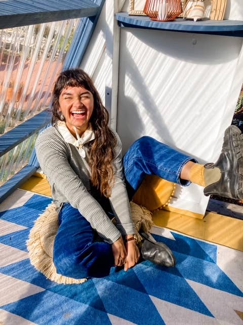 Poppy Sunrise Bandana - Dear John