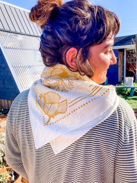 Poppy Sunrise Bandana - Dear John