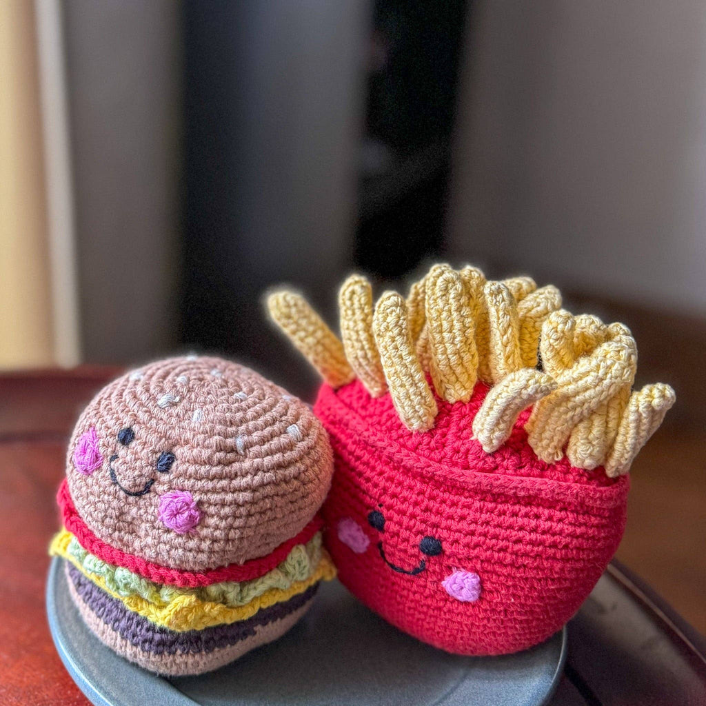 Pretend Play Food Rattle - French Fries - Dear John