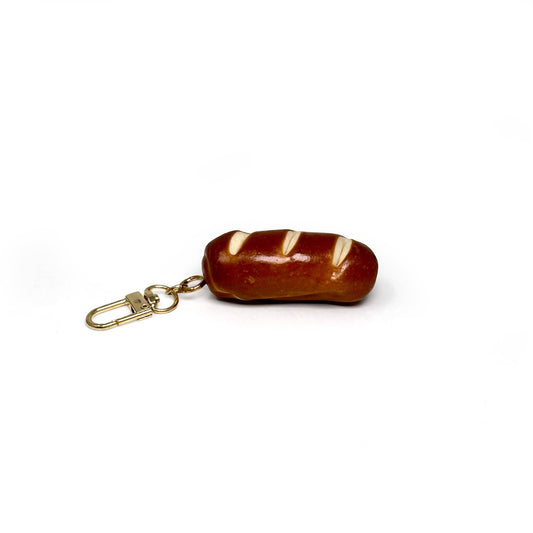 Rainbow Unicorn Birthday Surprise - Baguette Bread Keychain – Fun Foodie Bag Charm - Dear John