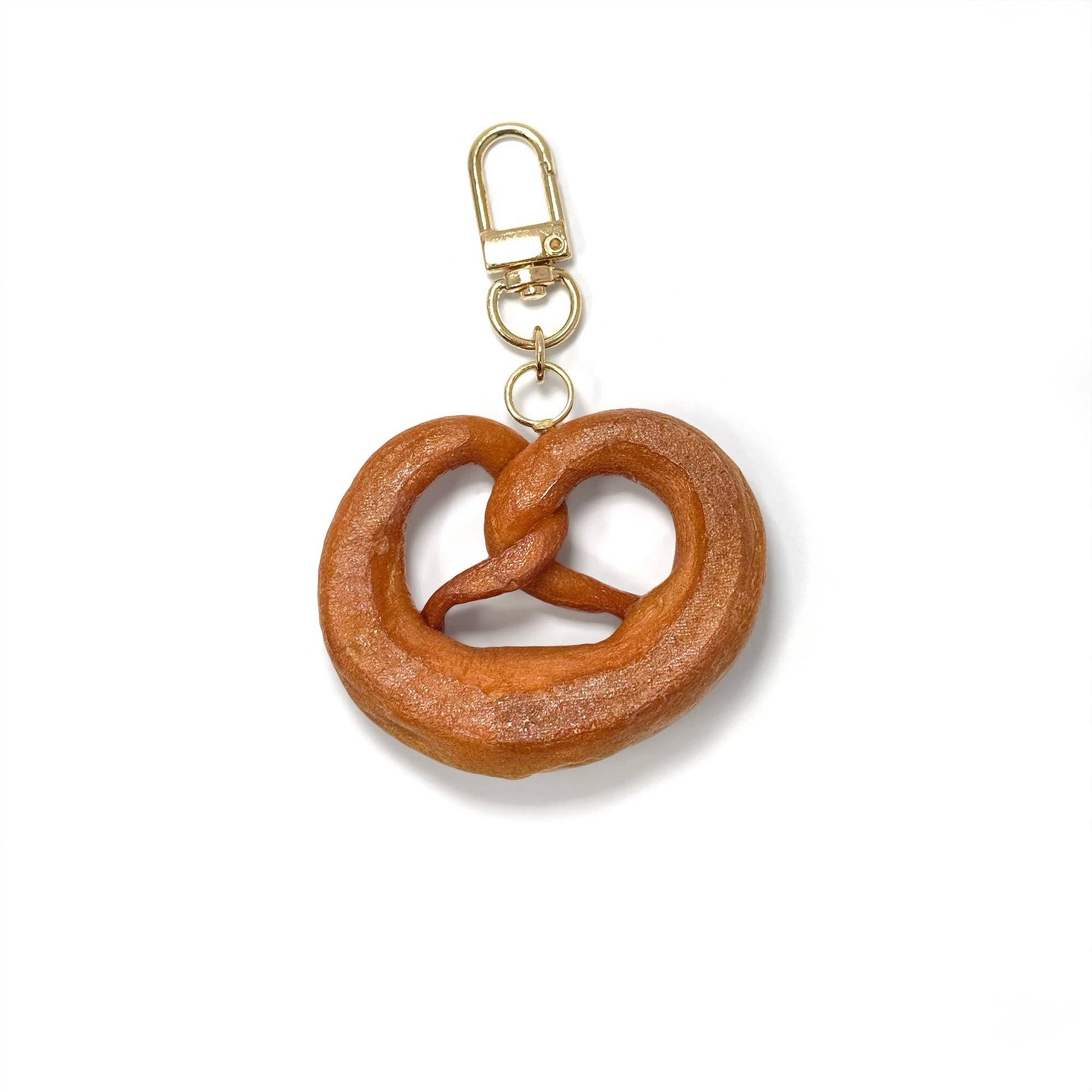 Rainbow Unicorn Birthday Surprise - NYC Soft Pretzel Keychain & Bag Charm, A Taste of the Big Ap - Dear John