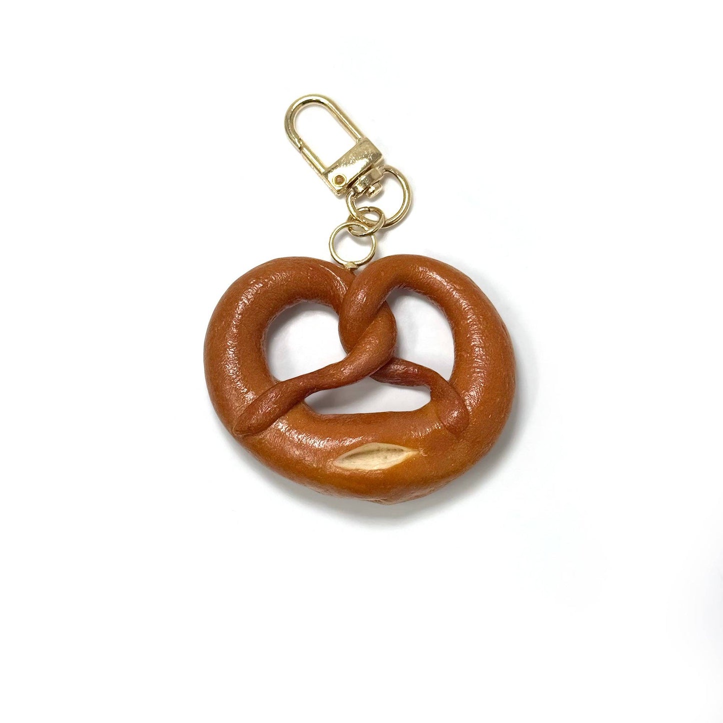 Rainbow Unicorn Birthday Surprise - NYC Soft Pretzel Keychain & Bag Charm, A Taste of the Big Ap - Dear John