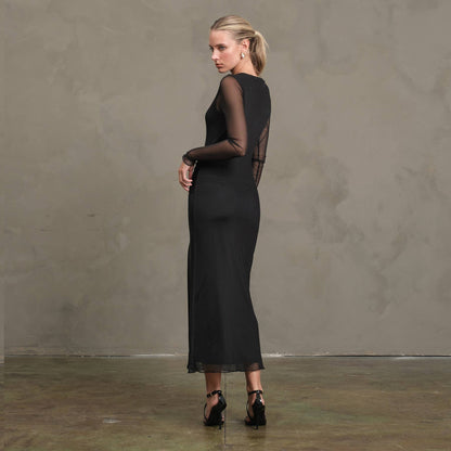 RAISONNEL - Night Out Mesh Dress - RD1216 - Dear John