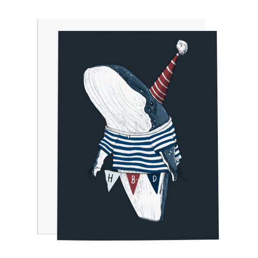 Ramus & Co. - Whale Hbd Greeting Card - Dear John