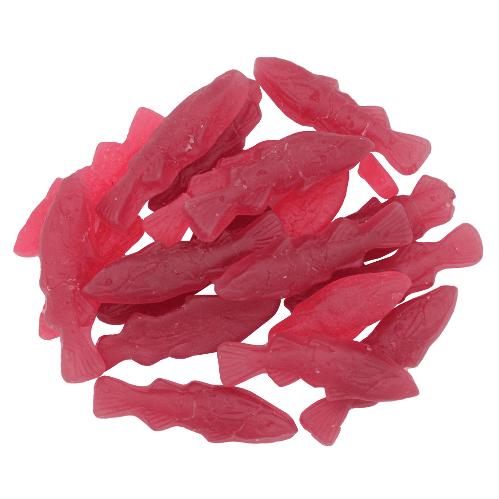 Raspberry and Blackcurrant Swedish Fish - 4.2oz (120gm) - Dear John