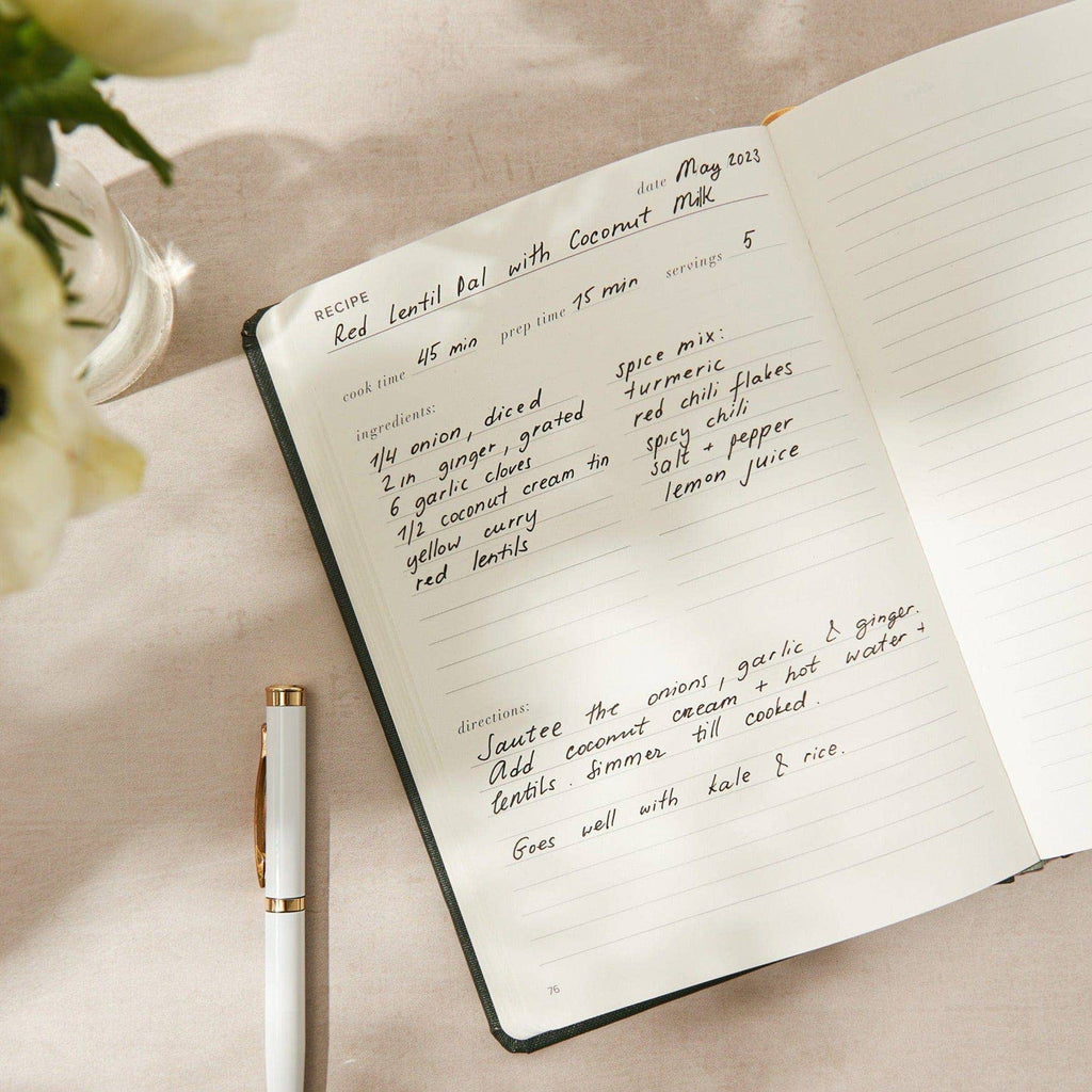 Recipe Journal - Dear John