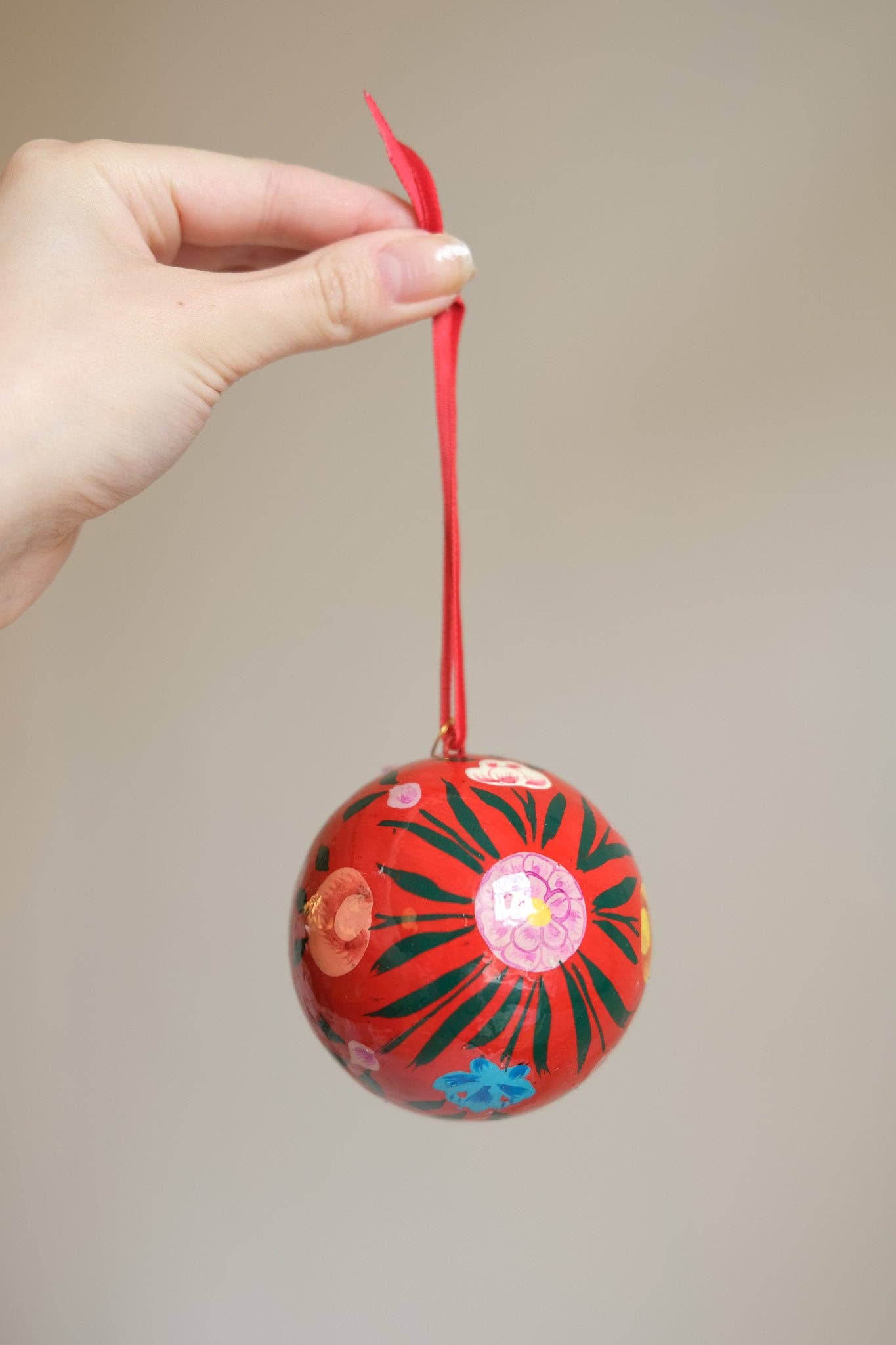 Red Bouquet Bauble - Dear John
