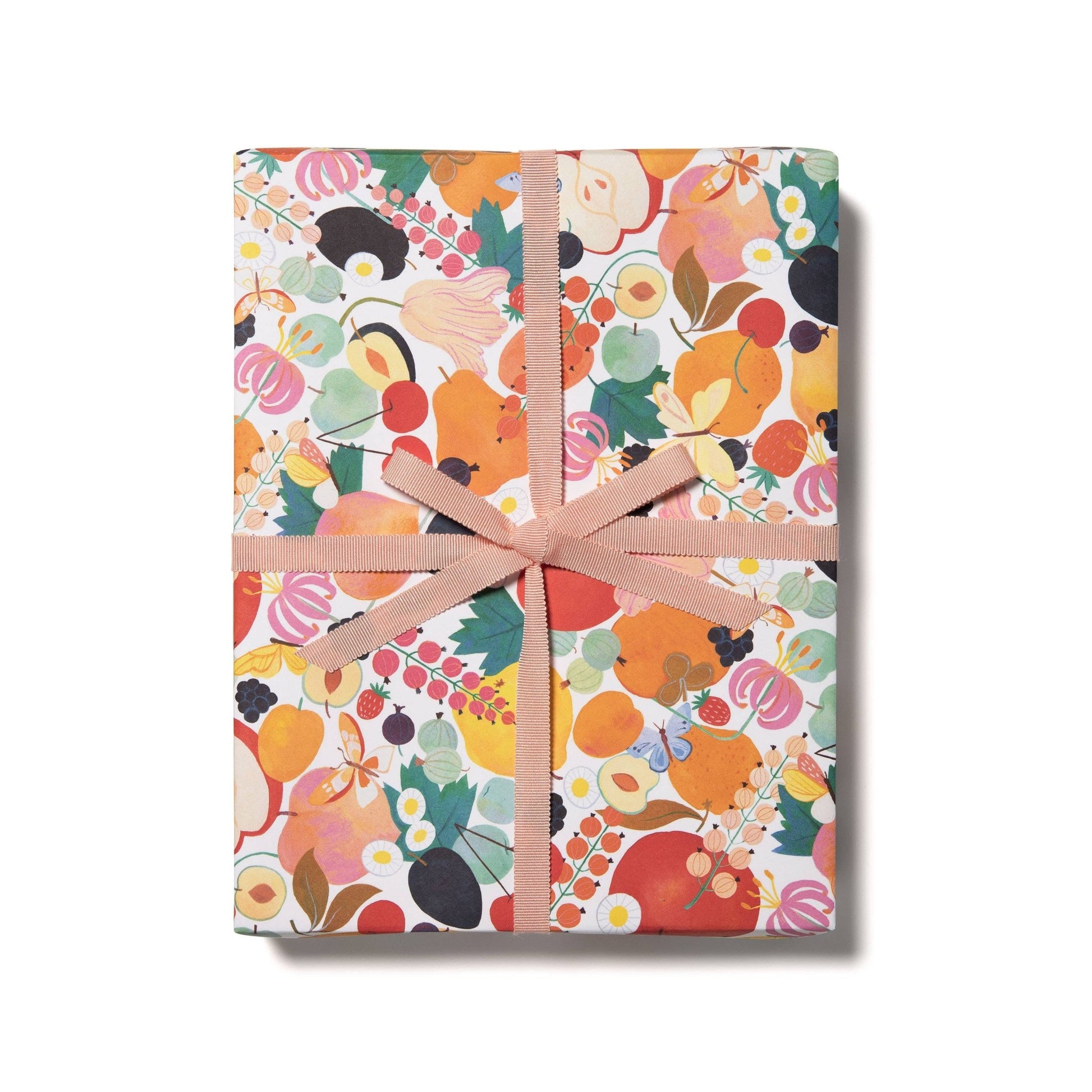 Red Cap Cards - Fruits and Florals wrapping paper - Dear John