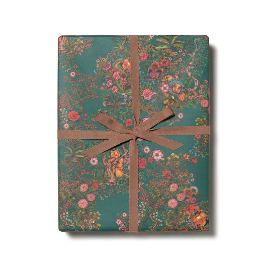 Red Cap Cards - Oasis wrapping paper - Dear John