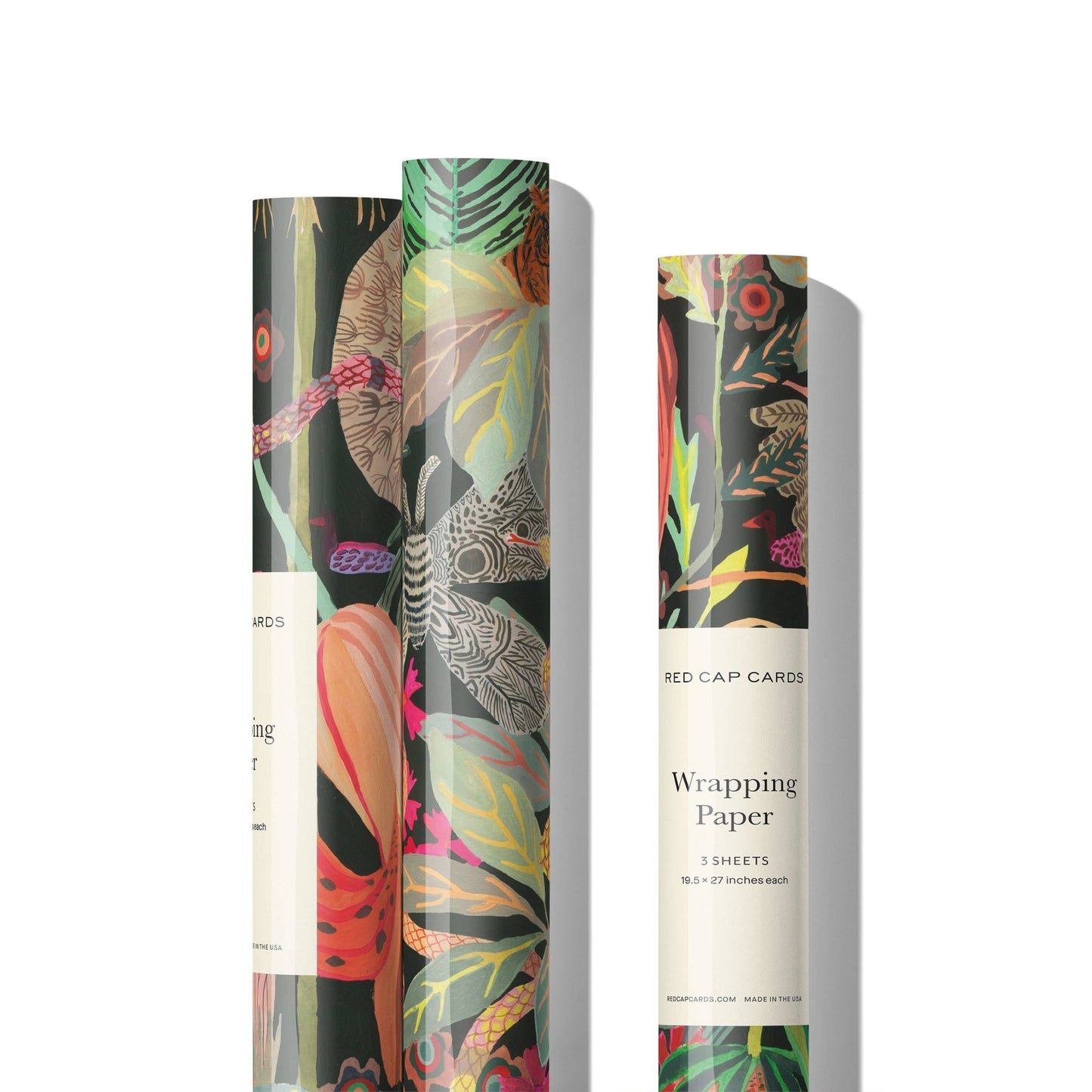 Red Cap Cards - Wild Kingdom wrapping paper - Dear John