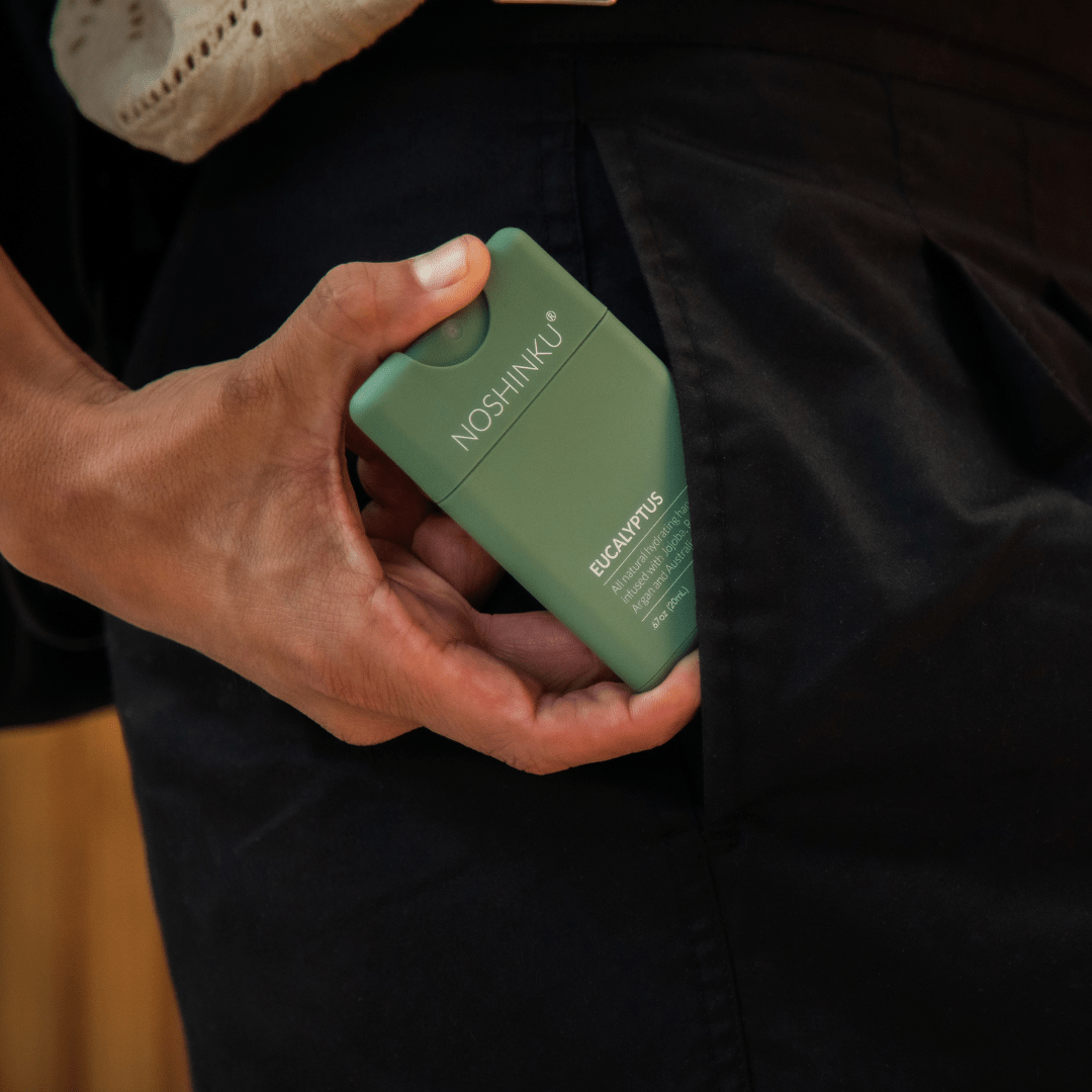 Refillable Eucalyptus Moisturizing Pocket Hand Sanitizer - Dear John