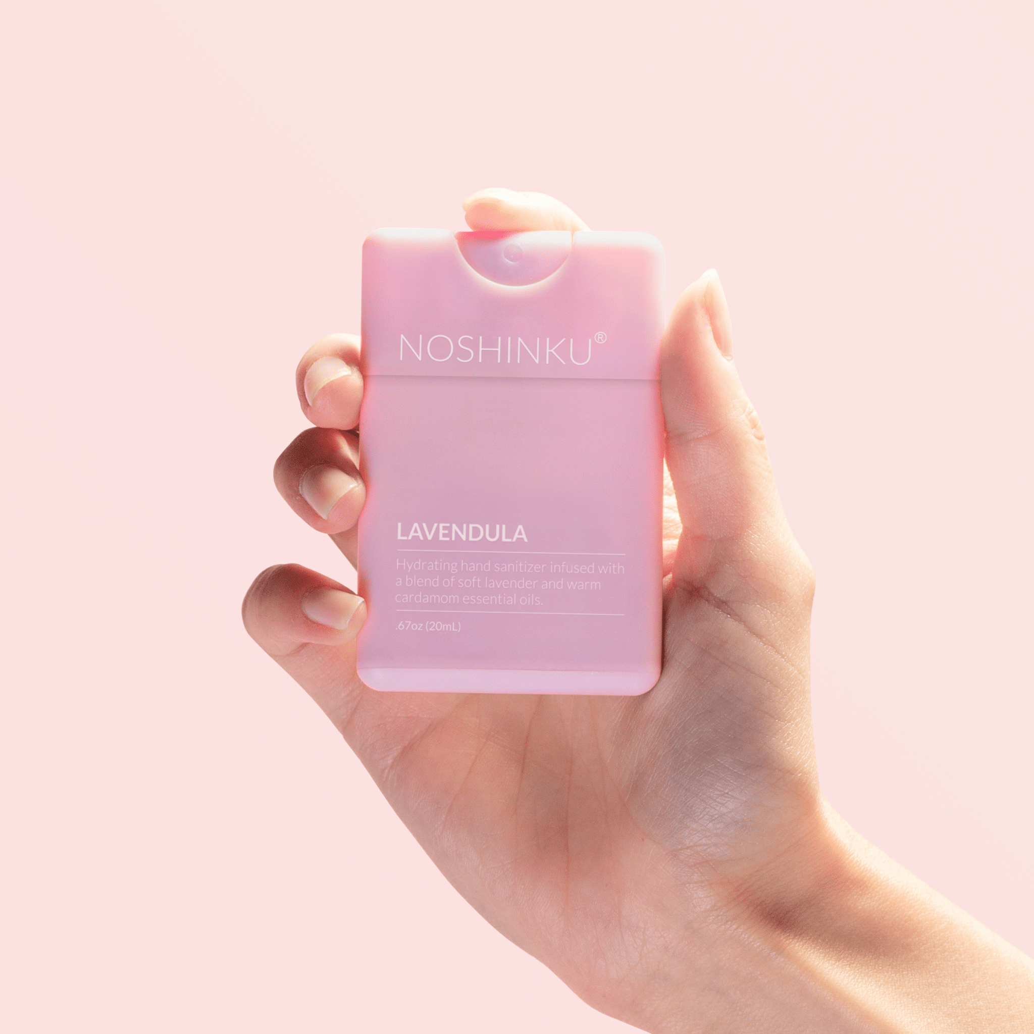 Refillable Lavender Ultra - Moisturizing Pocket Hand Sanitizer - Dear John