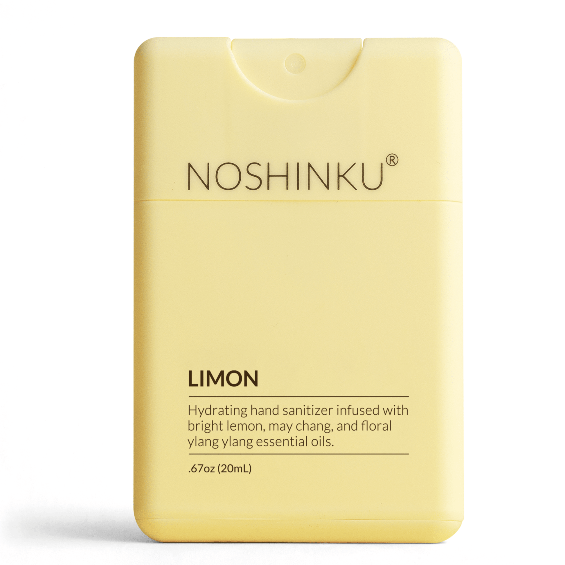 Refillable Lemon Ylang - Ylang Moisturizing Pocket Sanitizer - Dear John