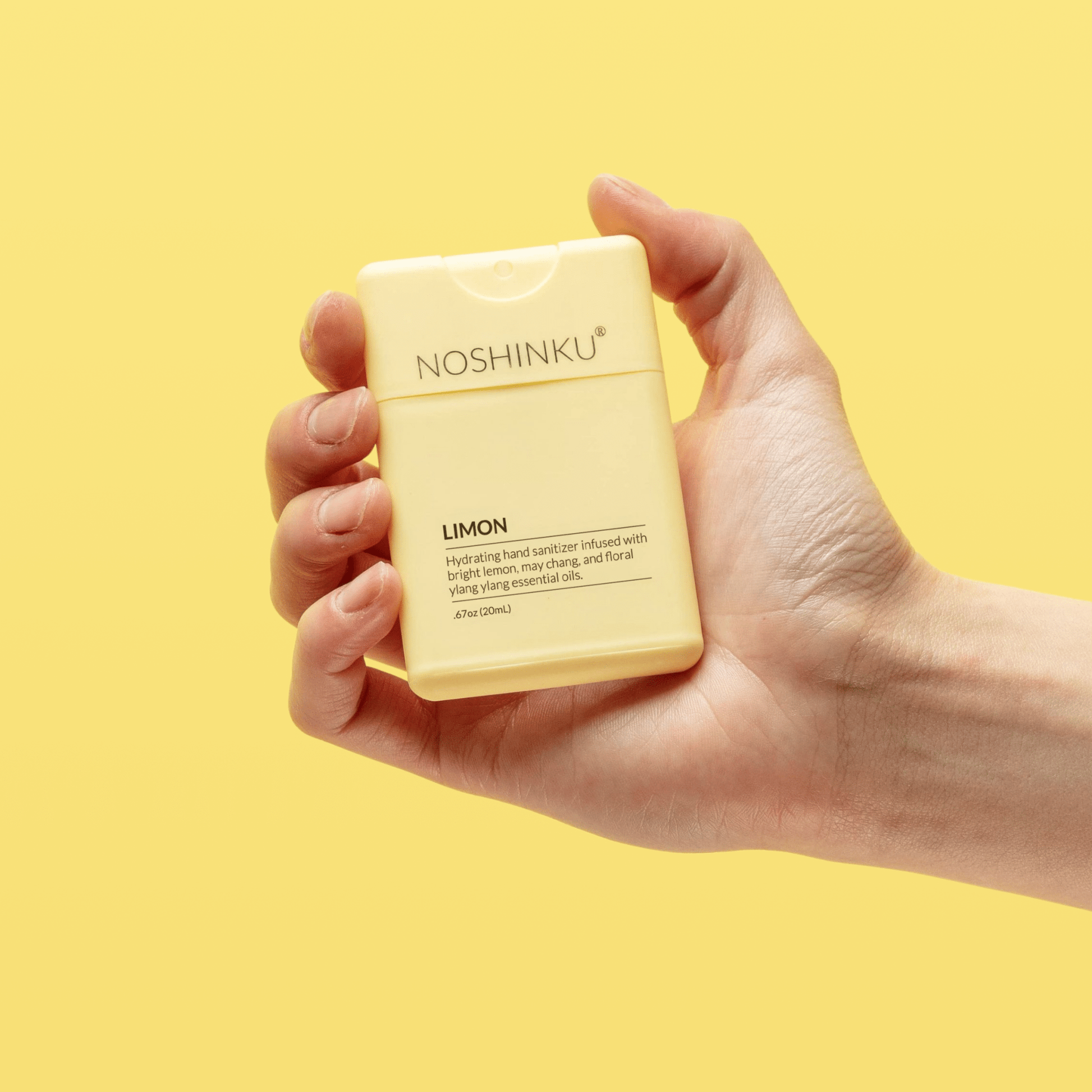 Refillable Lemon Ylang - Ylang Moisturizing Pocket Sanitizer - Dear John