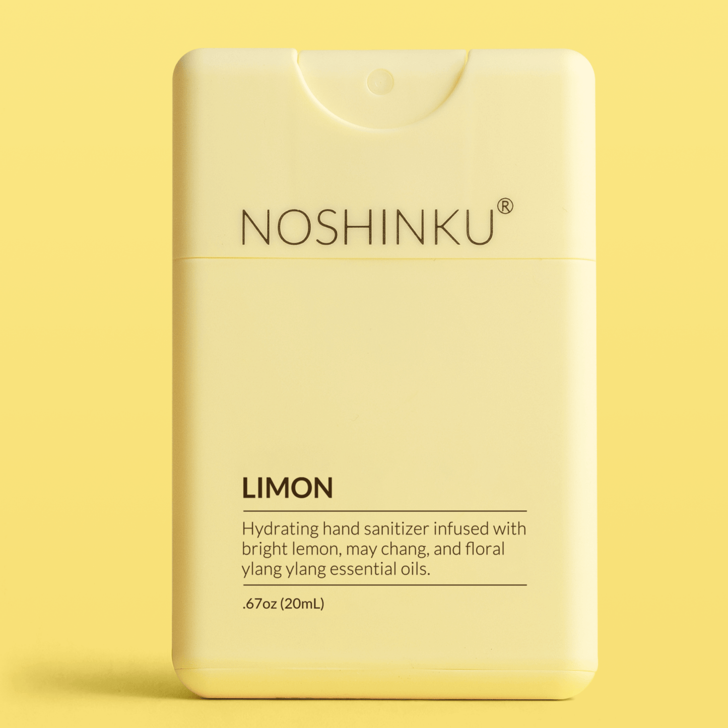 Refillable Lemon Ylang - Ylang Moisturizing Pocket Sanitizer - Dear John