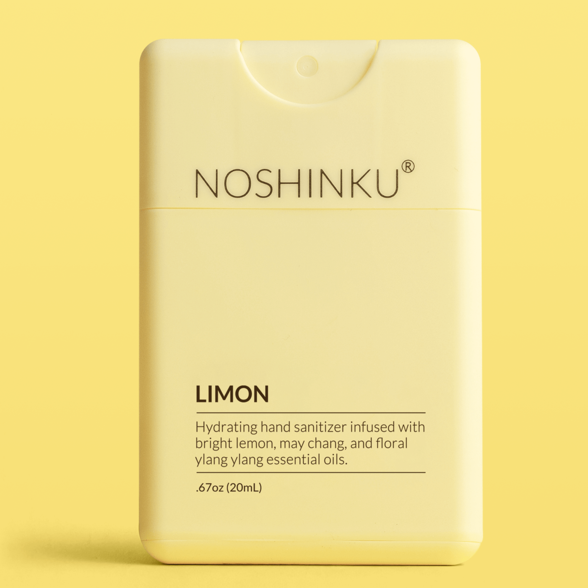 Refillable Lemon Ylang - Ylang Moisturizing Pocket Sanitizer - Dear John