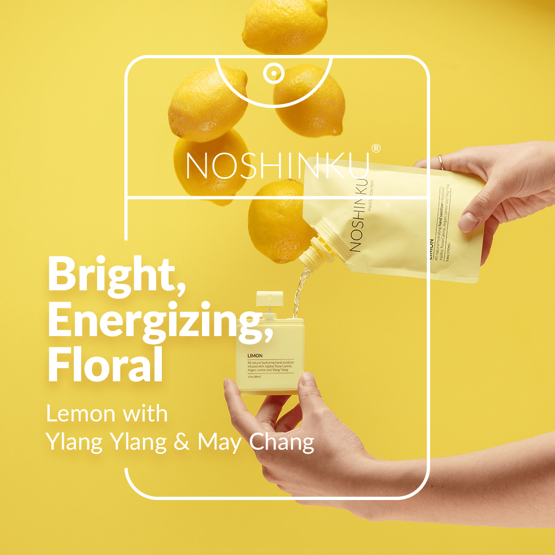 Refillable Lemon Ylang - Ylang Moisturizing Pocket Sanitizer - Dear John
