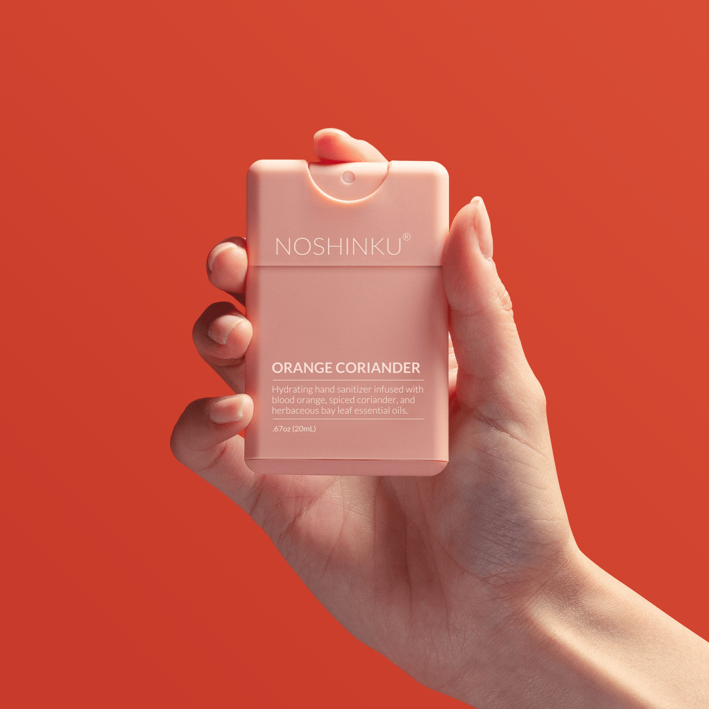 Refillable Orange Coriander Moisturizing Hand Sanitizer - Dear John