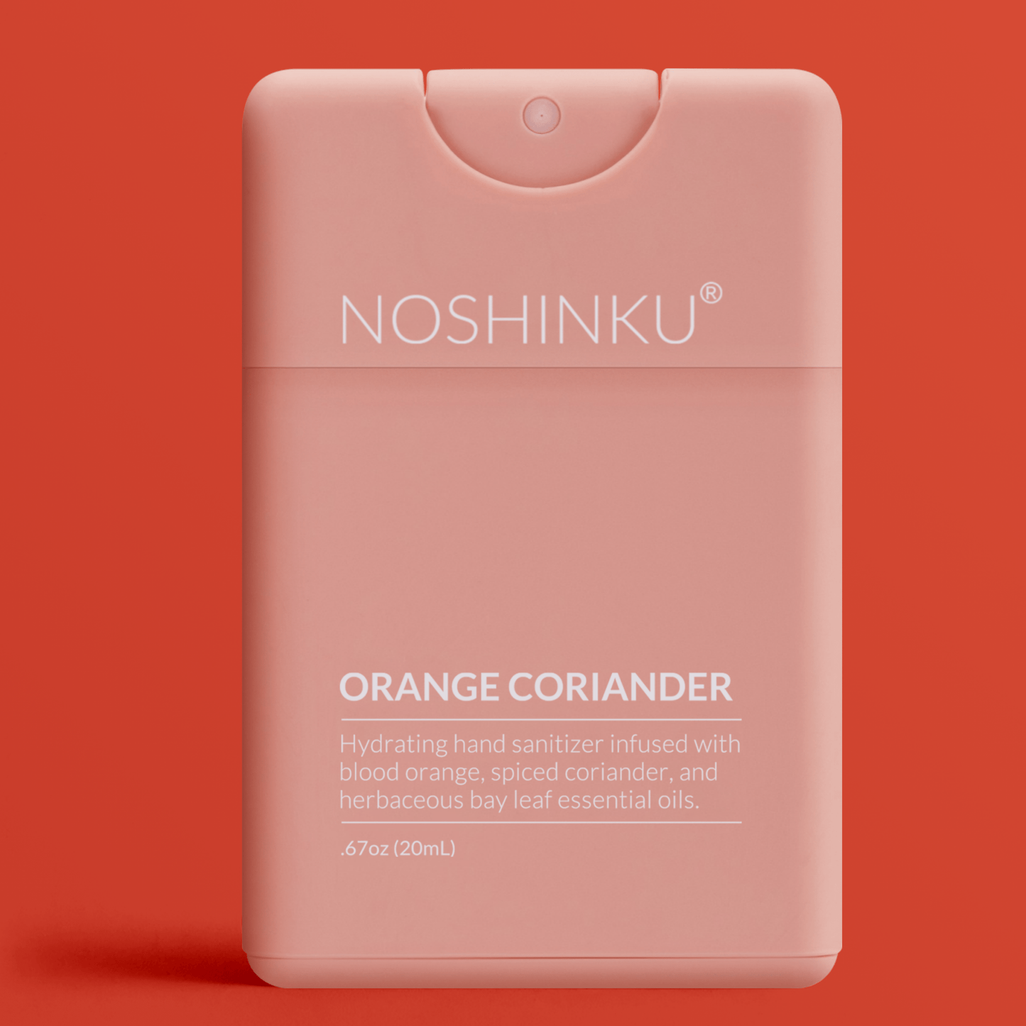 Refillable Orange Coriander Moisturizing Hand Sanitizer - Dear John
