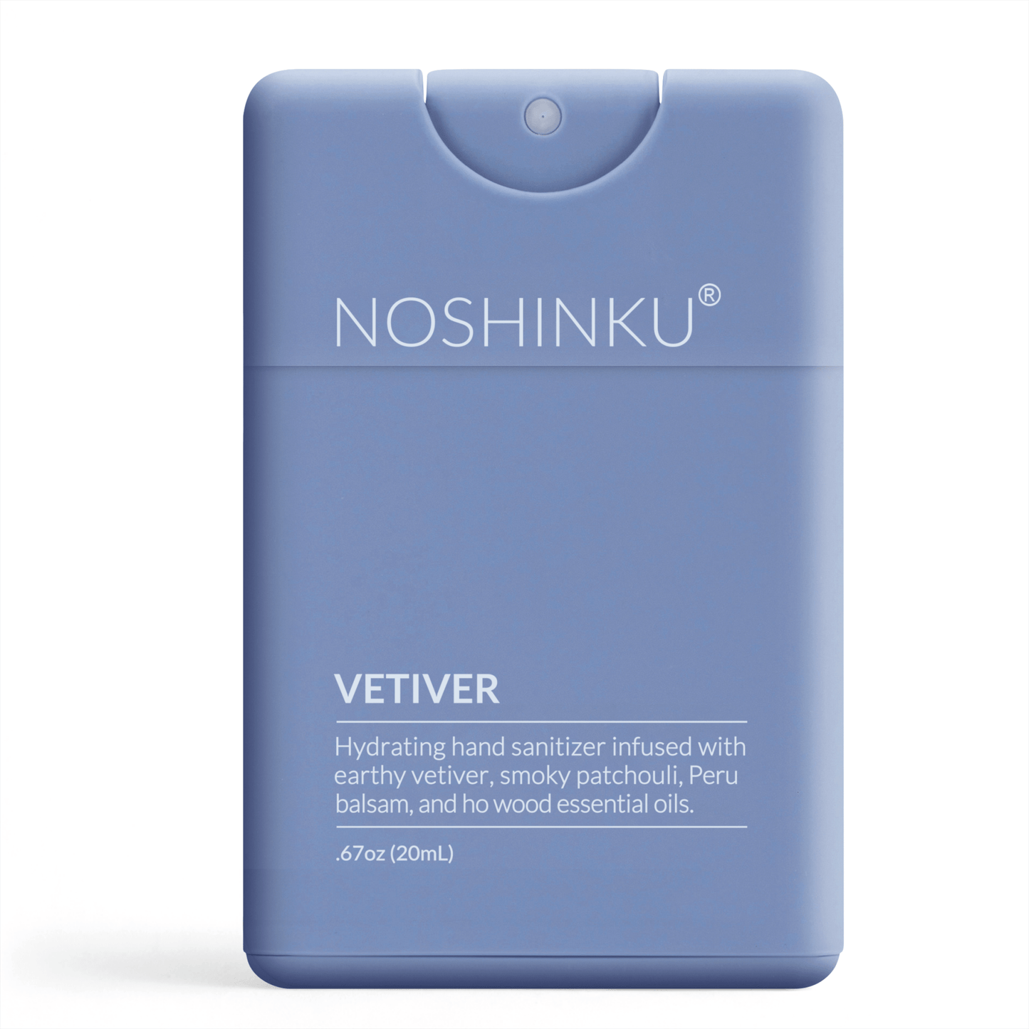 Refillable Vetiver Patchouli Hydrating Pocket Hand Sanitizer - Dear John