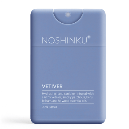 Refillable Vetiver Patchouli Hydrating Pocket Hand Sanitizer - Dear John