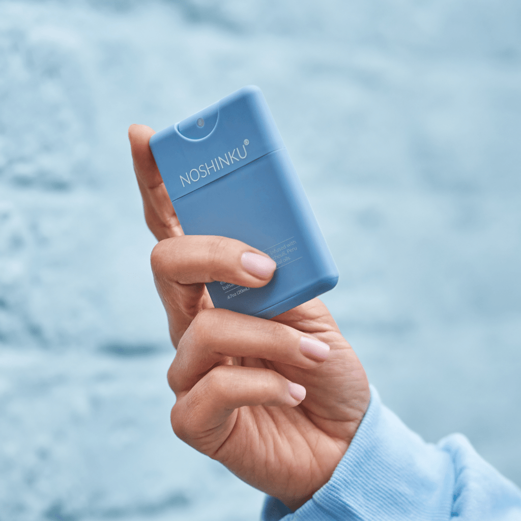 Refillable Vetiver Patchouli Hydrating Pocket Hand Sanitizer - Dear John