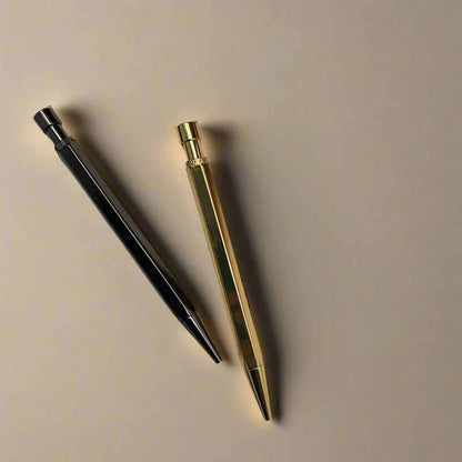 Retractable Solid Brass Pen - Elegant Design - Dear John